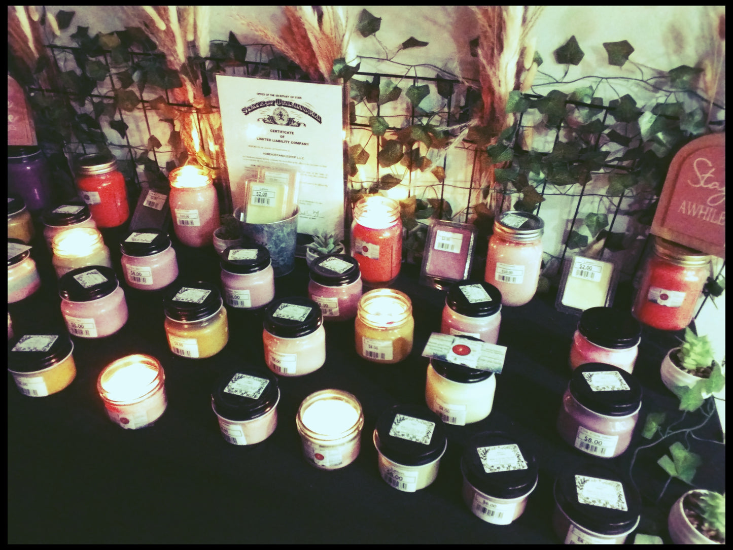 Soy wax Candles